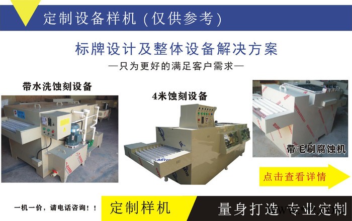 供应京豫600金属腐蚀机，标牌设备，奖牌机，铝板 铜板2用蚀刻机图5