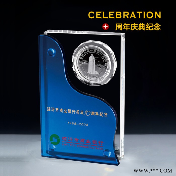 河南退休纪念品制作，文物局职员退休摆件企业老员工离职留念水晶奖牌订购  工厂图2