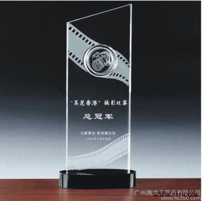 广州定做外贸出口水晶奖杯 忠诚员工奖杯广州青少年歌舞比赛奖杯奖牌定做 广州水晶奖杯厂图7