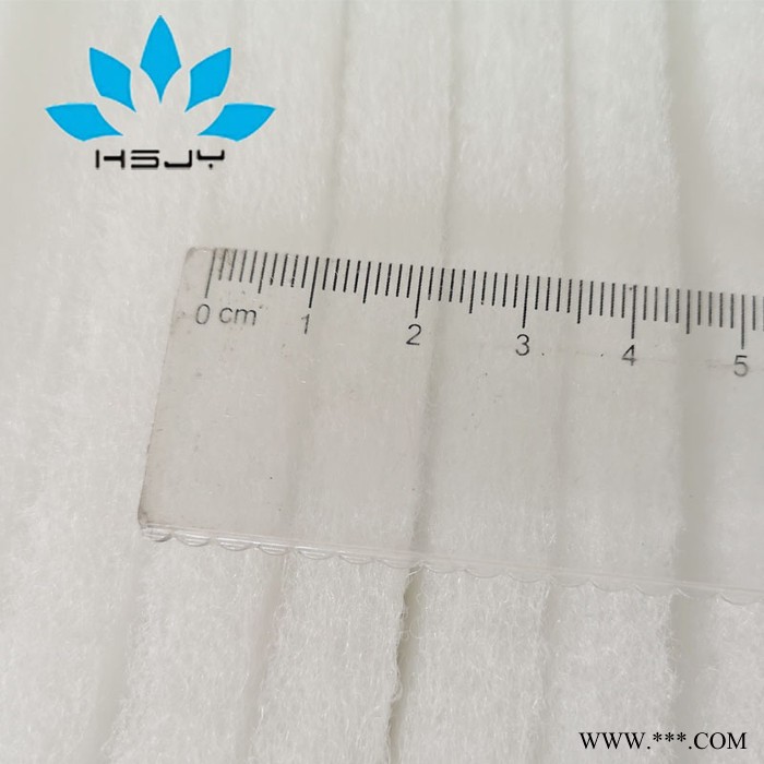 HSJY空气过滤棉通过SGS认证 白色G4初效过滤棉吸湿透气性好寿命长容尘量高阻力低 华思净宇无纺布过滤棉**图8