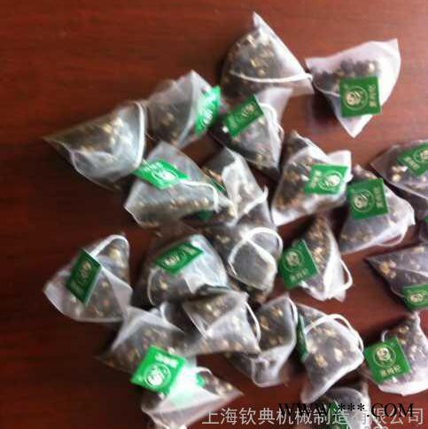 钦典QD-20-D无纺布全自动电子秤三角包袋泡茶包装机蕨根碎茶袋泡茶包装机图1