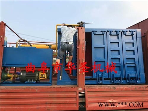 面布袋打包机 无纺布压缩打包机 无门加长款吨袋压包机图6