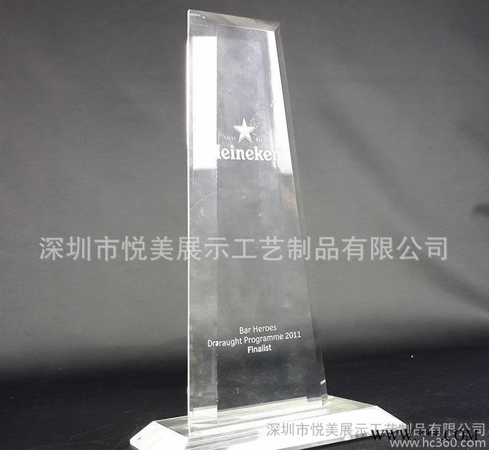 定制亚克力奖杯奖牌  有机玻璃广告促销展示牌 定制奖牌图3