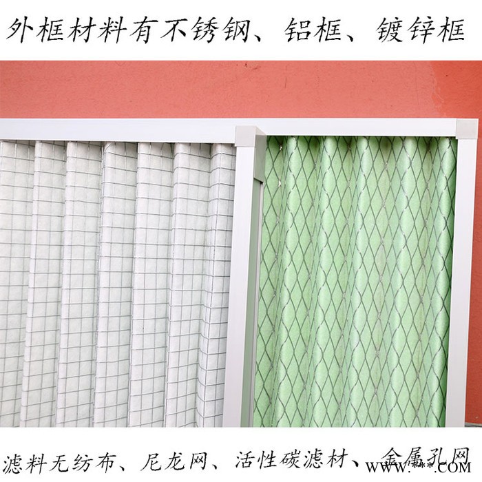 初效板式过滤器空调过滤网无纺布滤料G4图2