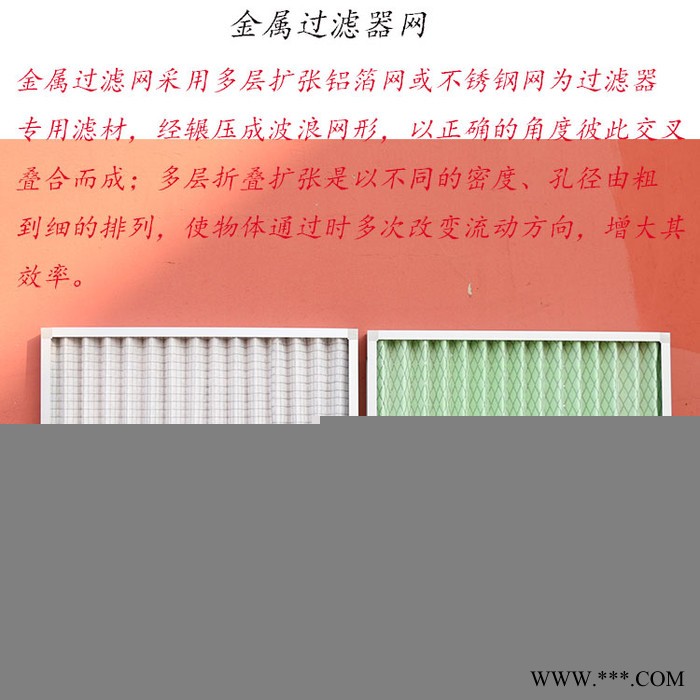 无纺布初效空气过滤器G4可清洗式山东厂家包邮图4