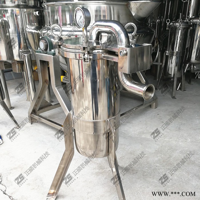 直销不锈钢无纺布袋液体过滤器 卫生级食品饮料尼龙布过滤器图2