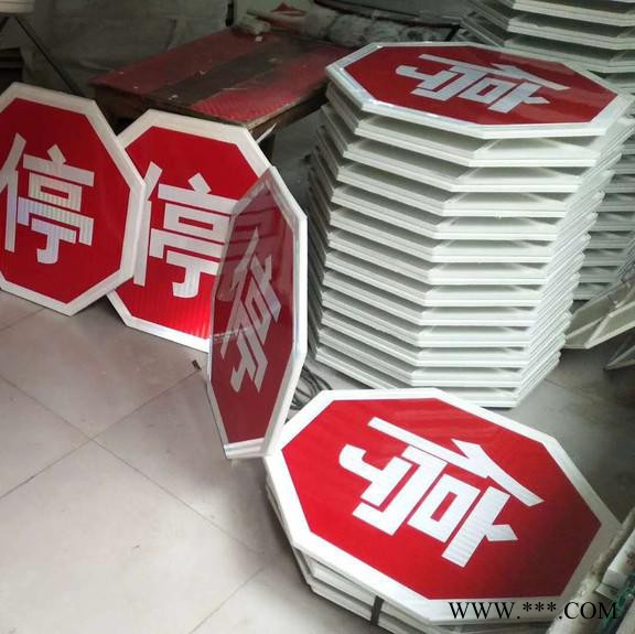 路博安八角标牌 玻璃钢道路标牌图4