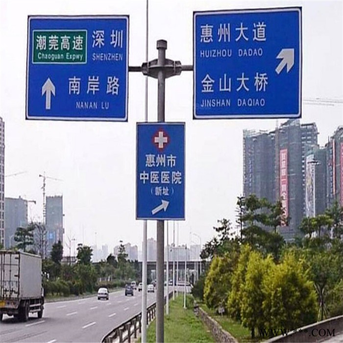 凯尤特厂家 指示牌 标牌杆 欢迎咨询图6