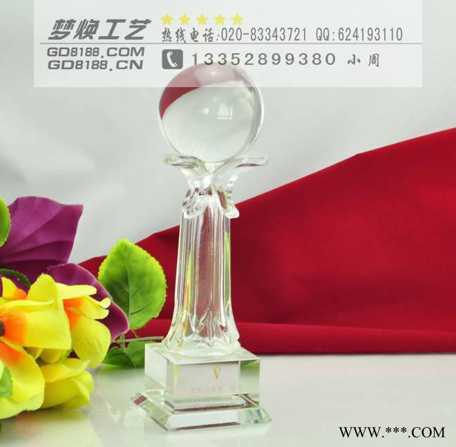 定制个性水晶奖杯奖牌 广州水晶奖杯 创意水晶奖牌，奖杯图2
