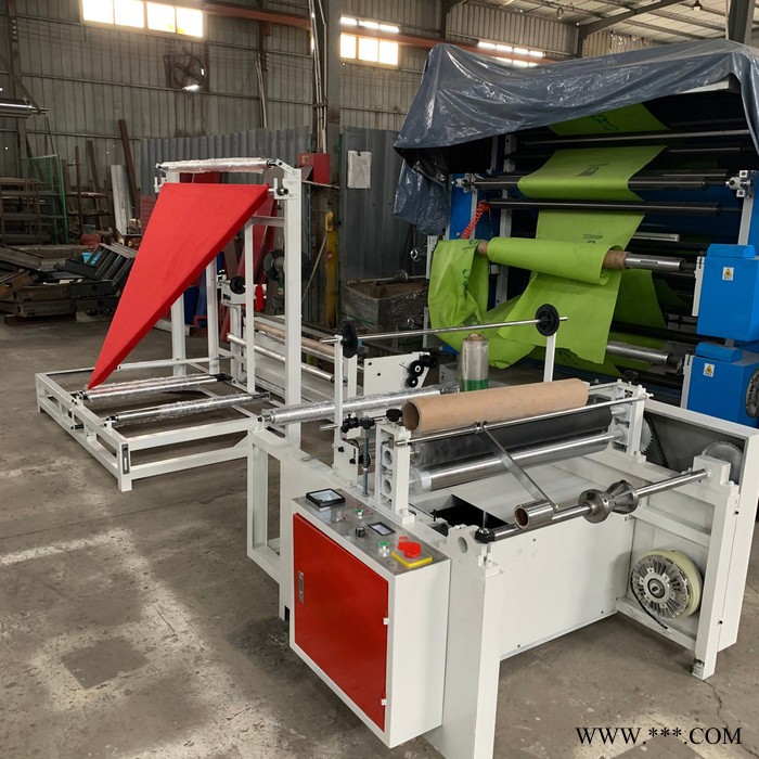 瑞华供应1200mm 折膜机 可以折纸张 薄膜  无纺布等材料对折机 复卷机图3
