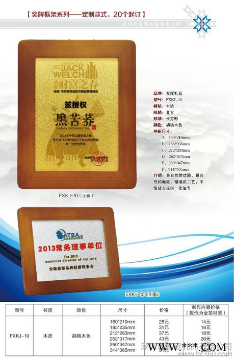 供应发现新款高光钢琴漆高光奖牌图3