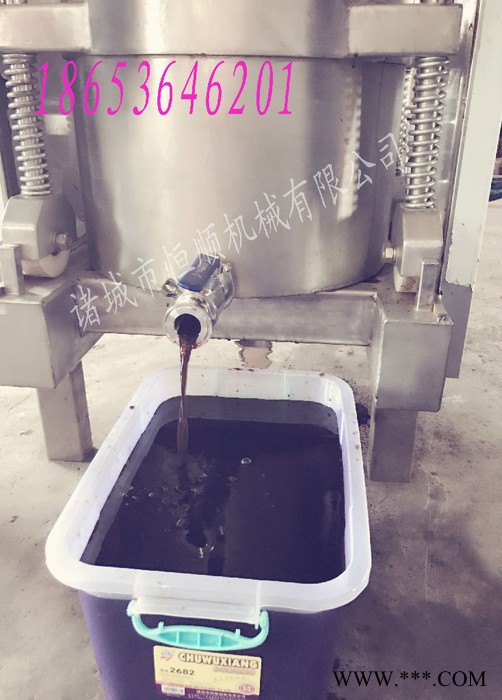 新型猫砂豆腐渣脱水挤水去水机 液压桶式压榨机 无纺布挤水机图3