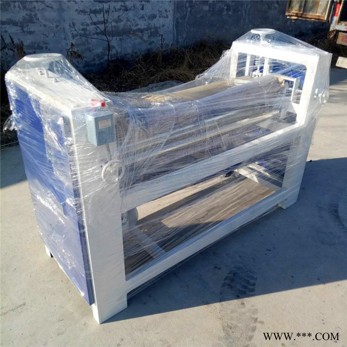 细木工芯板涂胶机 全自动胶合板上胶胶机 无纺布海绵滚胶涂胶机图7