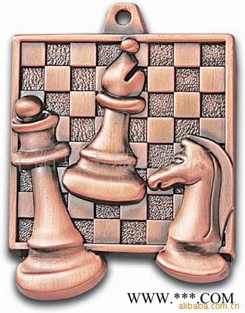 生产 廉价象棋纪念奖章奖牌 欧式个性金属奖章奖牌图2