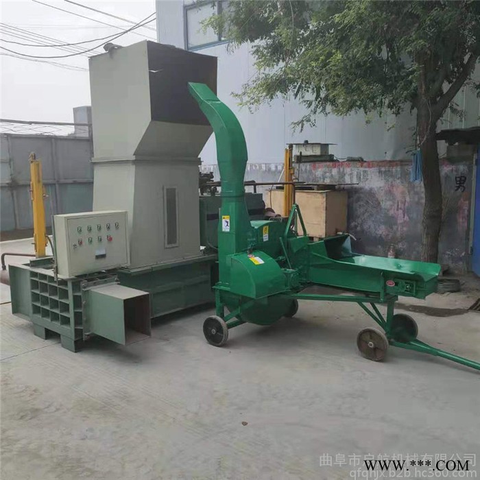 编织袋无纺布压块机 金属刨花压包成型机  启航纸箱块机价格