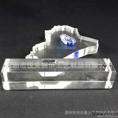 亚克力中国地图形状奖牌 有机玻璃纪念牌 亚克力内镶油滴工艺品