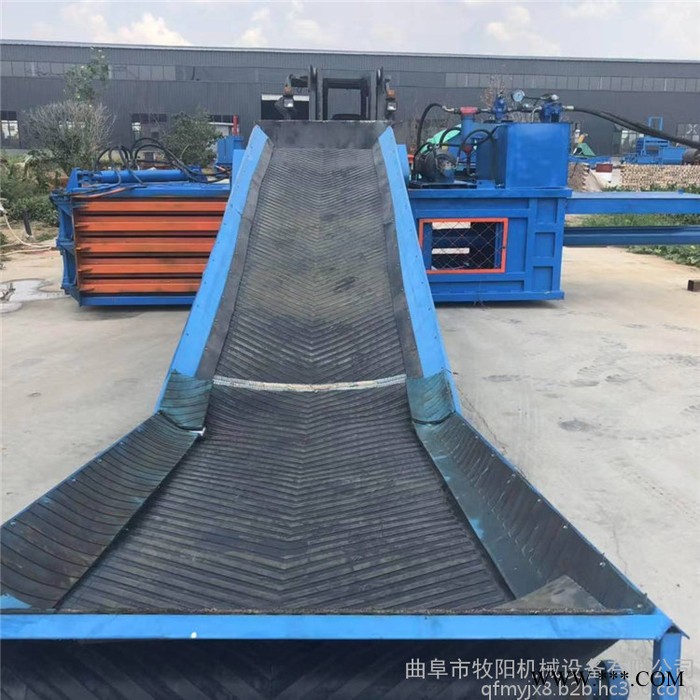 卧式废纸压缩打包机塑料薄膜压缩打捆机无纺布液压打包机图7