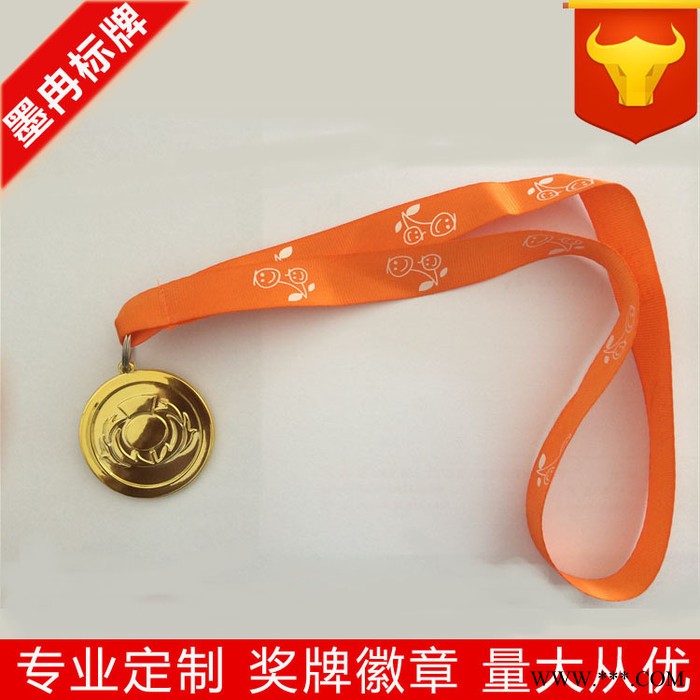 定制运动会纪念奖章徽章 塑料金属铝合金电镀烤漆奖牌图2