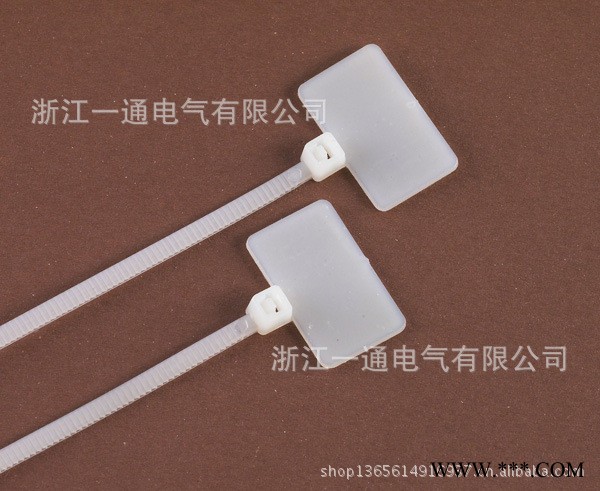 全优扎带标牌扎带（外标）3*100扎带生产图3