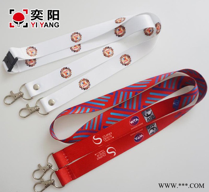 工厂定做热转印手机挂绳 厂牌吊绳证件挂带 丝印展会挂绳奖牌吊绳图2