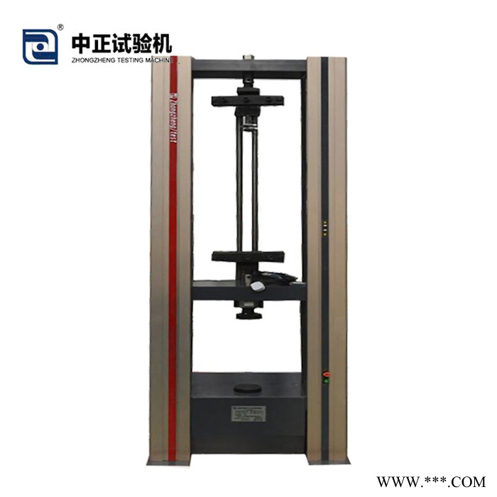 济南中正 土工合成材料试验机 土工布宽条伸展性能 钢塑格栅梯形撕裂强度 夹具 无纺布穿刺顶破 微机控制合成材料拉伸试验机图3