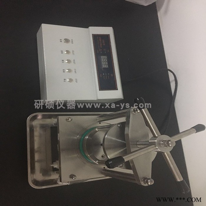 【研硕仪器】YG825耐静水压仪  非织造布渗水性测试仪篷布渗水性测试机 织物静水压测试仪 防护服静水压测试仪图3