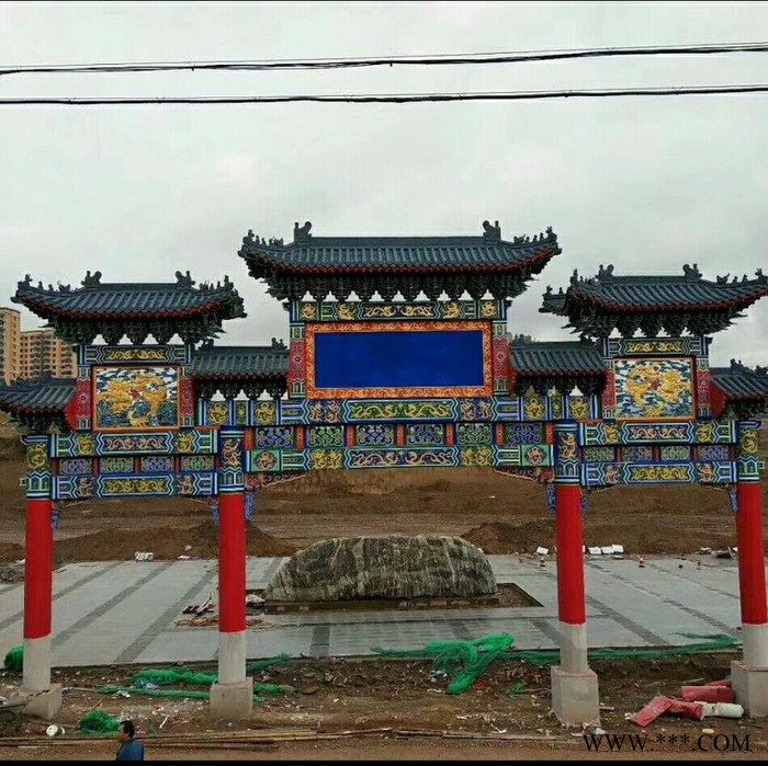 【如源】厂家定做楼层牌楼图6