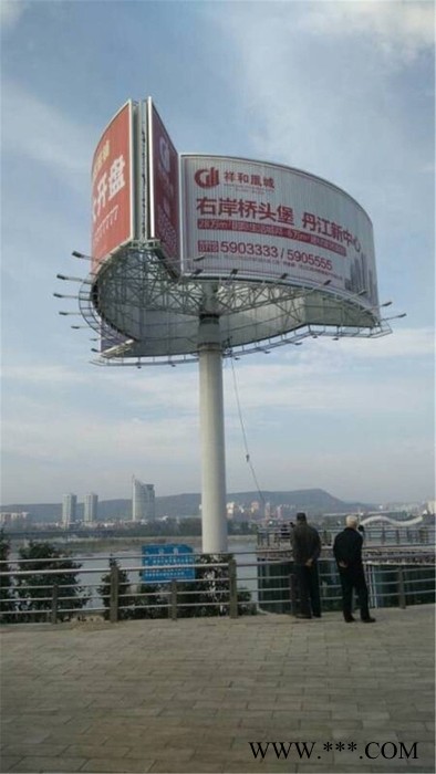 江苏七子建设定制 景观广告牌  户外广告牌 广告牌安装 组装广告牌图6