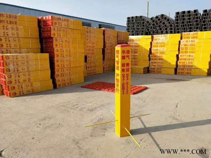 公益林标志桩 玻璃钢大气排放口标志桩 禁停标牌厂家图4