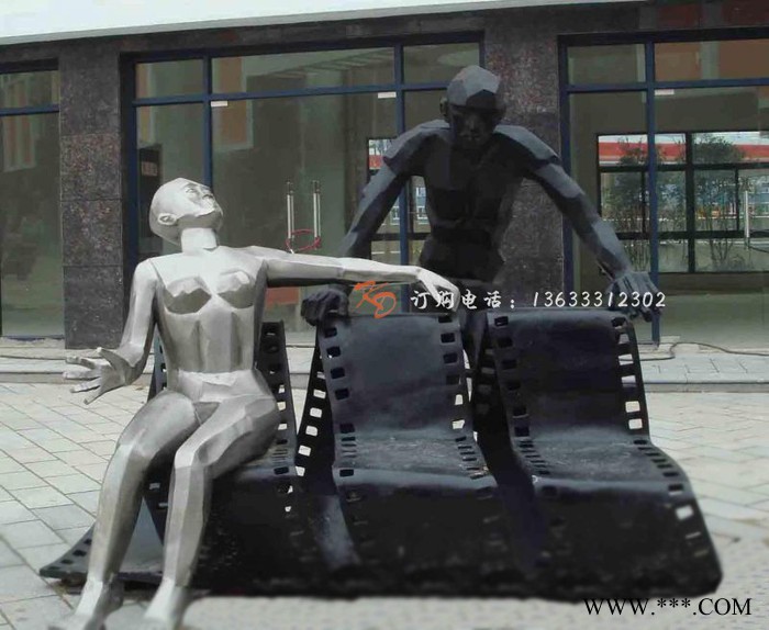 新疆康大雕塑 卡通雕塑制作玻璃钢设计标识标牌图7