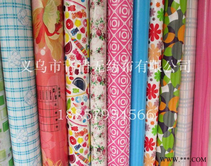 腹膜无纺布 覆膜印花无纺布 印花复合无纺布图3