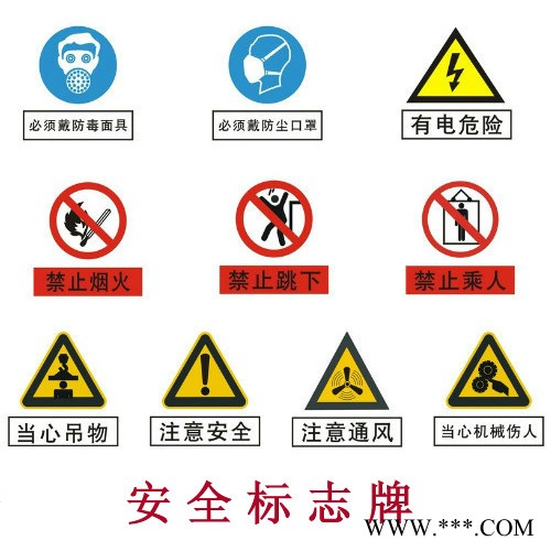供应福新标牌 30*40/40*50矿山安全警示标志牌图1