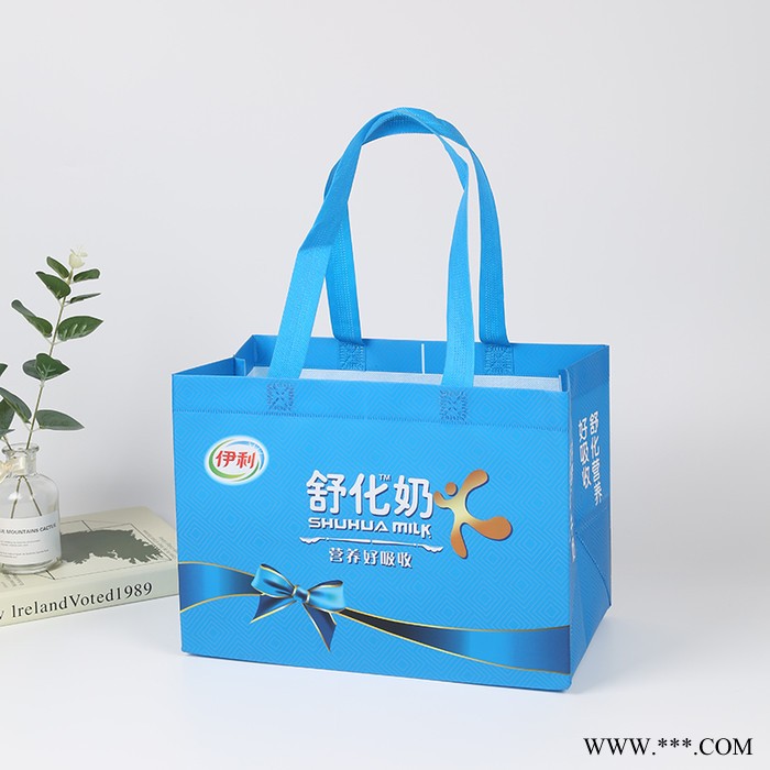 定制广告无纺布袋环保购物无纺布手提袋覆膜彩印无纺布手提袋定做图4