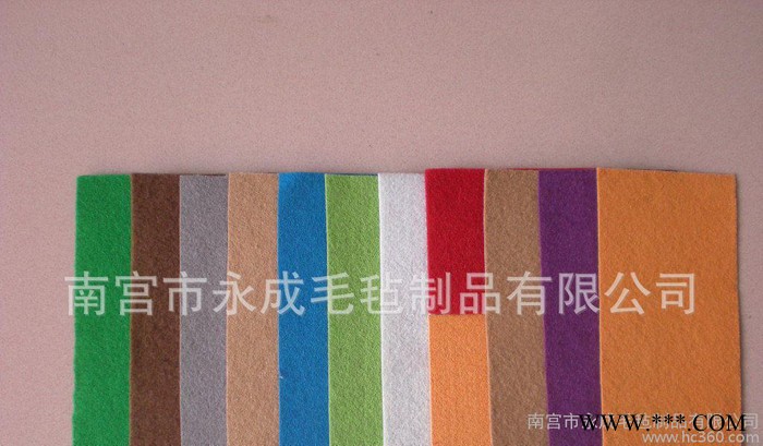 针刺无纺布 涤纶无纺布 白色黑色无纺布 专业生产无纺布厂家图3