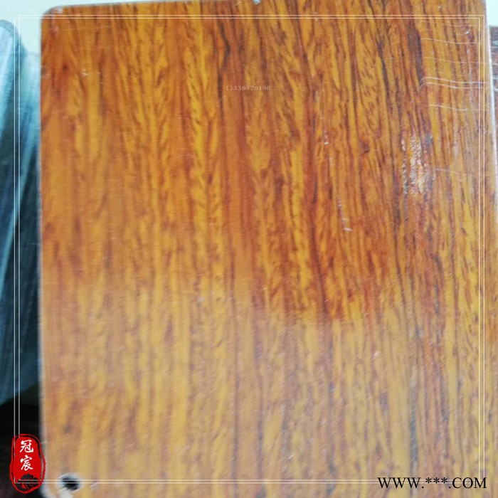 云南火锅店装修转印木纹板可折弯户外使用 户外标牌木纹不锈钢板图8