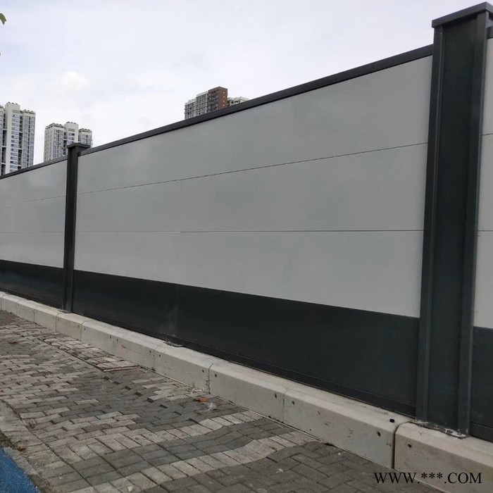 钢结构工地围挡广告牌焊接制作组装，围挡画面广告牌厂家按需定制图1