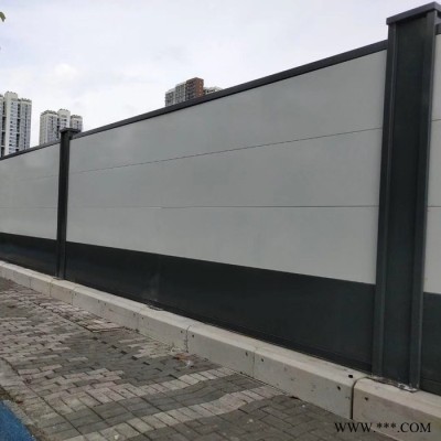 钢结构工地围挡广告牌焊接制作组装，围挡画面广告牌厂家按需定制