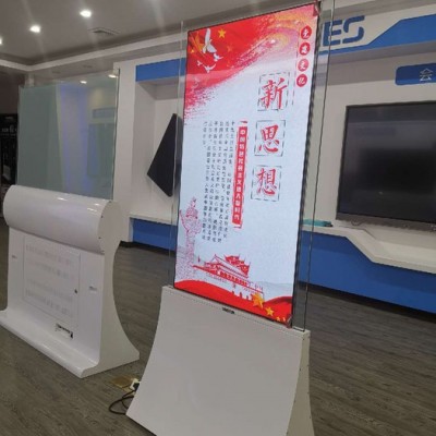 鑫视界55寸OLED双面屏_商场标识标牌双面屏，OLED吊装双面屏 双面数字标牌