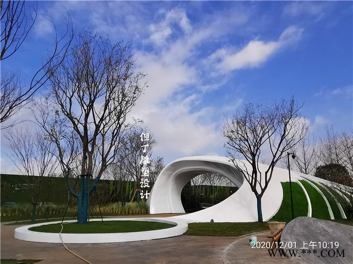 但丁雕塑精神堡垒雕塑 地产市政旅游景区广告牌 不锈钢雕塑厂家图2