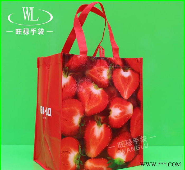 定做环保无纺布覆膜袋 PP无纺布彩印袋 广告礼品彩印无纺布覆图3