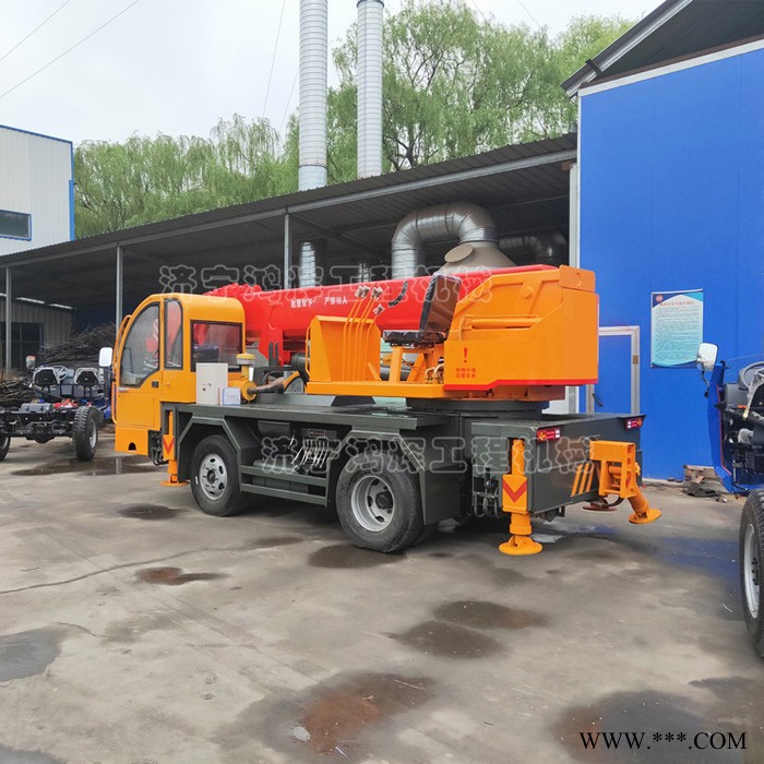 广告牌安装广告牌吊车 6吨 8吨小型自制吊 液压伸缩安全支腿图7