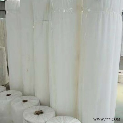 生产涤纶长丝纺粘热轧无纺布、PET纺粘热轧无纺布、地板革无纺布