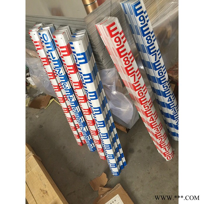 搪瓷水位尺耐腐蚀水库大坝铝合金贴膜不锈钢烤漆刻度尺定制标牌尺图2