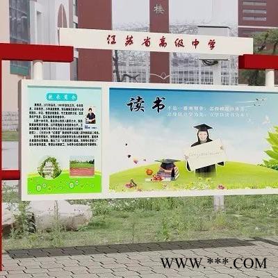 晟宇 校园宣传栏灯箱 户外广告牌 宣传栏灯箱 核心价值观标牌厂家 定制 批发图4