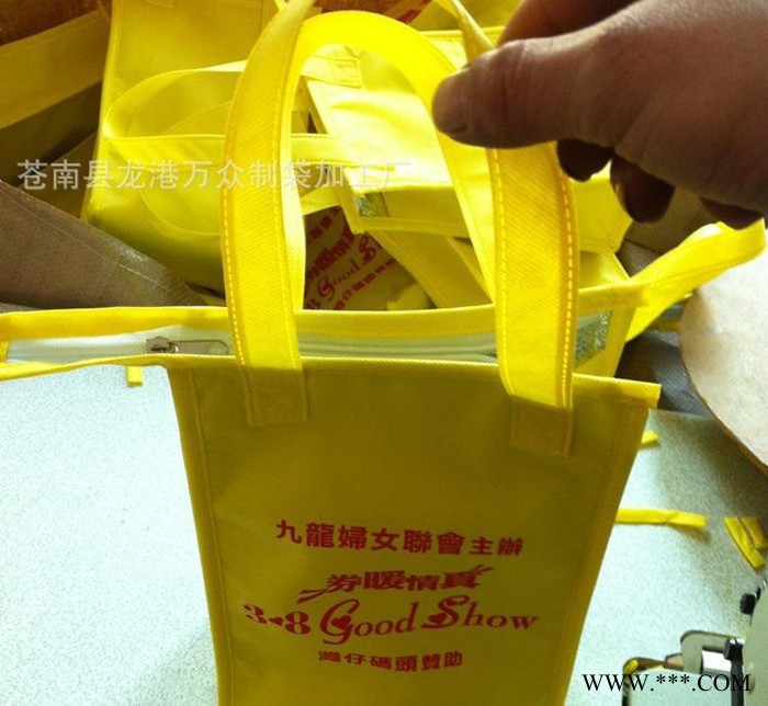 厂家定做 热合无纺布袋 超声波无纺布袋 抽绳环保无纺布袋子批发图3