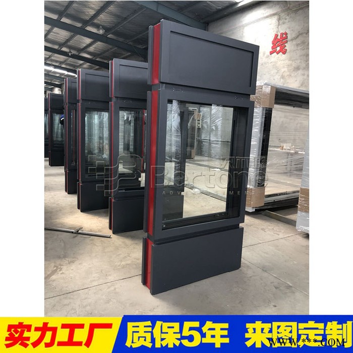 古典指路牌灯箱 太阳能灯箱标牌宣传栏 候车亭站台报站牌 不锈钢道路指示牌批发 广告指路牌 LED电子屏立式广告指路牌灯箱图7