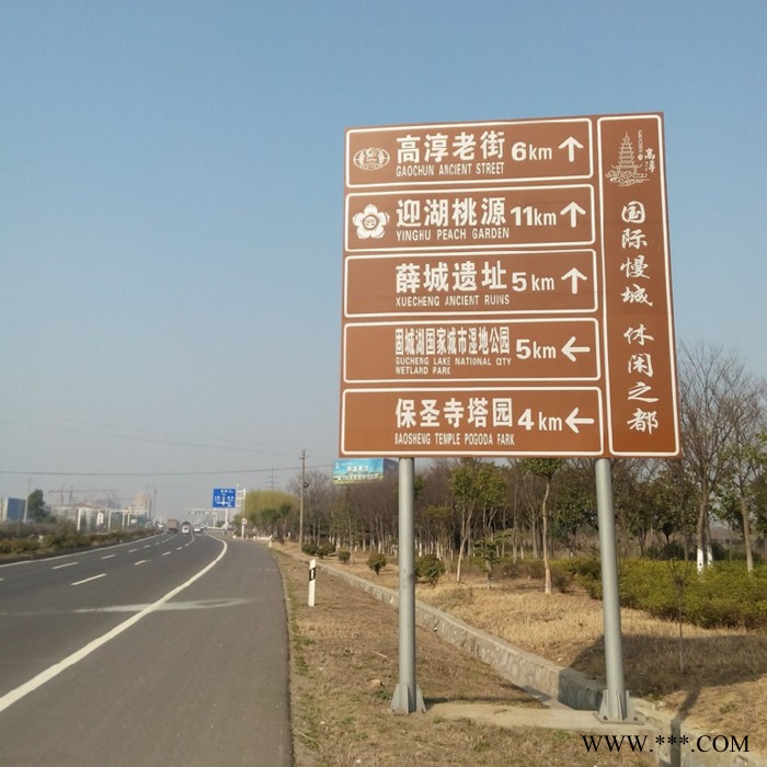 厂家供应道路悬臂式交通指路牌杆 道路指示牌 高速公路T型L型F型标志牌立杆 标牌标识立杆 标志杆价格图2