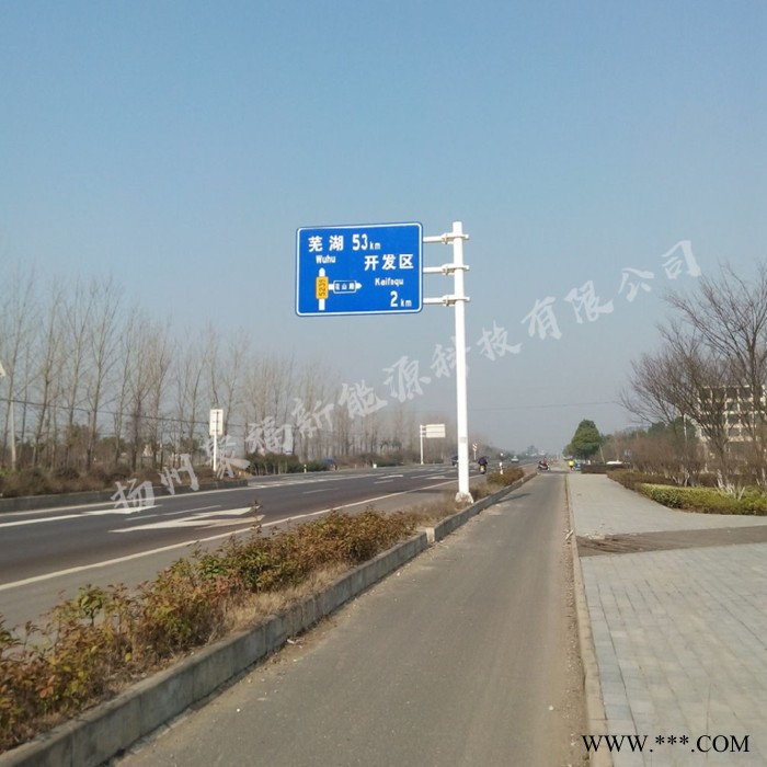 厂家供应道路悬臂式交通指路牌杆 道路指示牌 高速公路T型L型F型标志牌立杆 标牌标识立杆 标志杆价格图4
