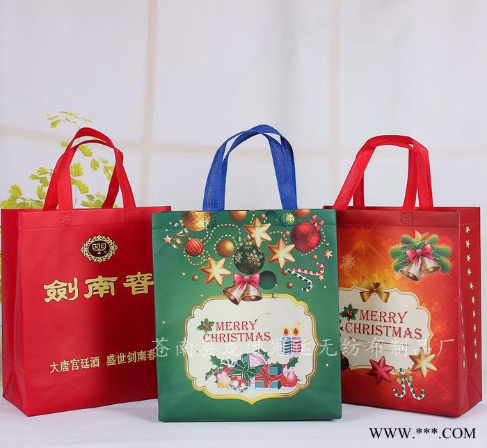 直销防水无纺布手提袋 覆膜无纺布袋 环保袋定制图3