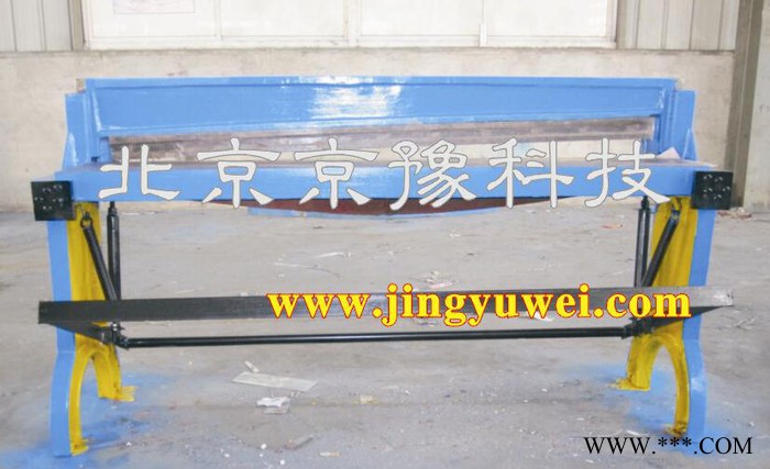 供应京豫设备-1.3米脚踏剪板机，1米金属剪板机，标牌设备图1